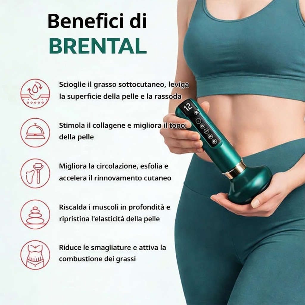 Massaggiatore per il recupero e la riduzione della cellulite | BRENTAL